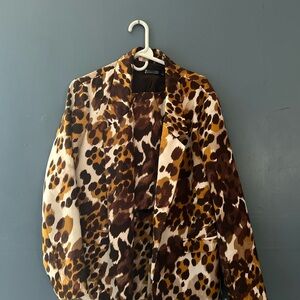 Zara Women's Leopard Print Jacket